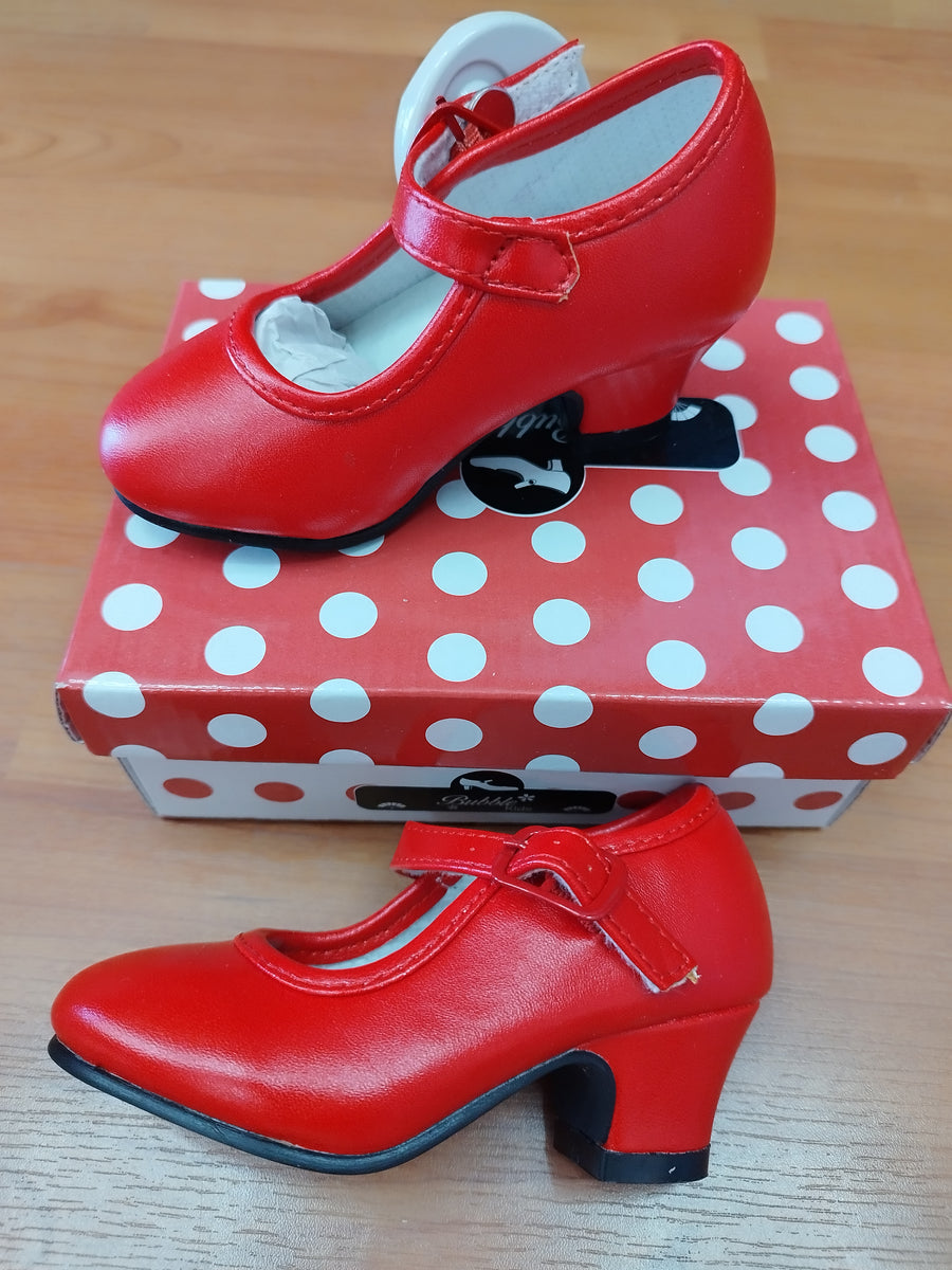Zapatos Rojos Zapatos Sevillana Bebe Zapato Flamenco Niña Y Mujer