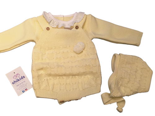 Conjunto lana 3 piezas 