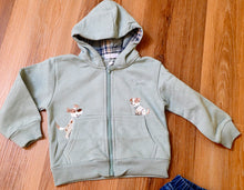 Cargar imagen en el visor de la galería, Conjunto 3 piezas "happy dogs" verde 12 a 36 meses| Invierno