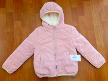 Cargar imagen en el visor de la galería, Abrigo reversible rosa/beig 4 a 12 años | Invierno
