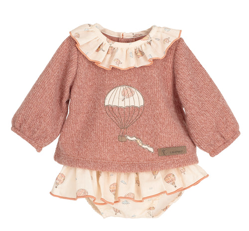 Conjunto pololo rosa 