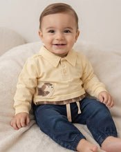 Cargar imagen en el visor de la galería, Conjunto polo marfil 3 a 24 meses Ref. 2042 | Invierno