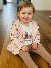 Cargar imagen en el visor de la galería, Chandal 3 piezas "Balita" 12 a 36 meses Rosa/camel | Invierno