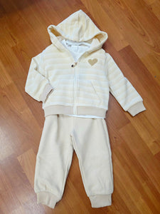 Chandal 3 piezas "Lovely" 1 a 5 años en 3 colores