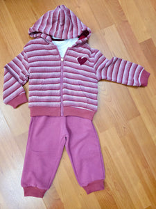 Chandal 3 piezas "Lovely" 1 a 5 años en 3 colores