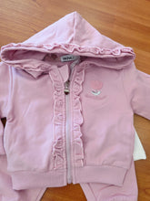Cargar imagen en el visor de la galería, Chandal 3 piezas &quot;sweet flower&quot; 3 a 18 meses | varios colores
