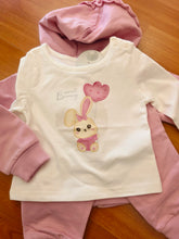 Cargar imagen en el visor de la galería, Chandal 3 piezas &quot;sweet flower&quot; 3 a 18 meses | varios colores