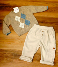 Cargar imagen en el visor de la galería, Conjunto 2 piezas 6 a 24 meses Ref 1553-m3 color arena | Invierno