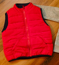 Cargar imagen en el visor de la galería, Conjunto 3 piezas "Leon" rojo 12 a 36 meses| Invierno