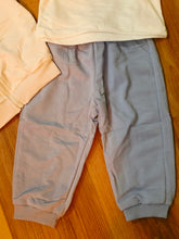 Cargar imagen en el visor de la galería, Chandal 3 piezas "Happing" 1 a 5 años blanco/azul | Invierno