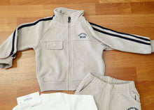 Cargar imagen en el visor de la galería, Chandal 3 piezas "Bear" marfil/camel 12 a 36 meses | Invierno