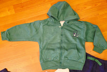 Cargar imagen en el visor de la galería, Chandal 3 piezas  "Dino champion" verde 12 a 36 meses | Invierno
