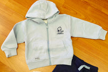 Cargar imagen en el visor de la galería, Chandal 3 piezas  "Dino champion" azul 12 a 36 meses | Invierno