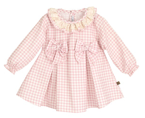 Vestido "Berg" rosa nude 3 a 6 años |  Calamaro