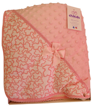 Cargar imagen en el visor de la galería, Manta &quot;touss&quot; rosa bebe | Canastilla