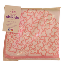 Cargar imagen en el visor de la galería, Gasa &quot;touss&quot; 100x100 algodón rosa | Canastilla
