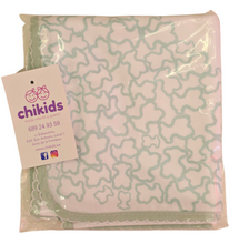Cargar imagen en el visor de la galería, Gasa &quot;touss&quot; 100x100 algodón verde | Canastilla