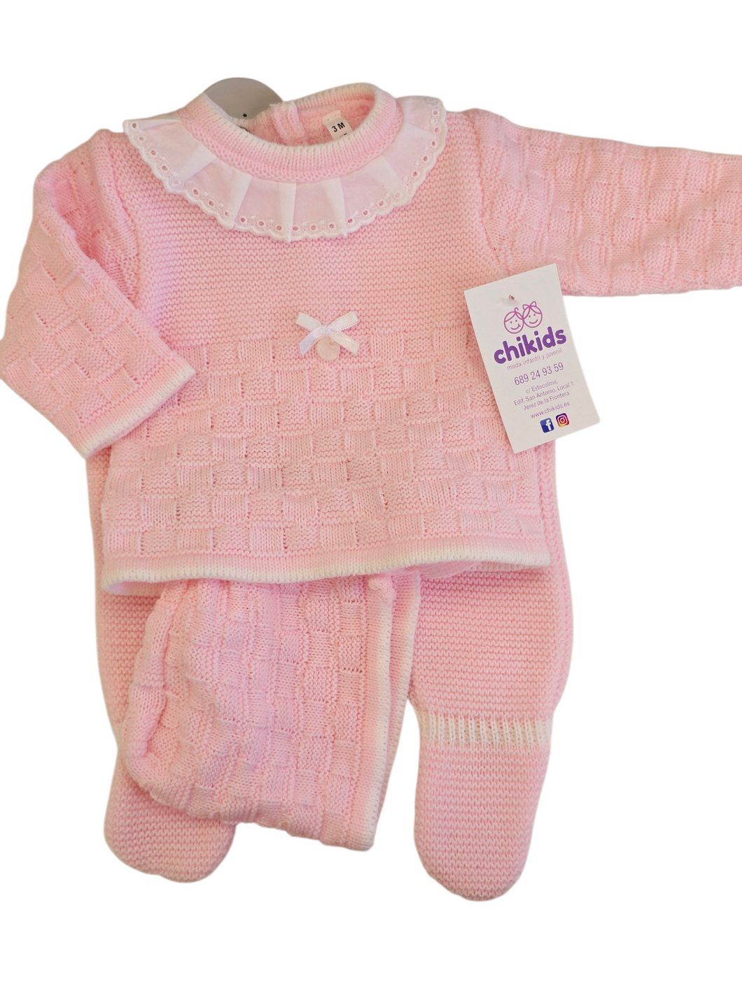 Conjunto lana 3 piezas 