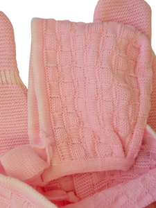 Conjunto lana 3 piezas "1014" de 0 a 6 meses | Canastilla