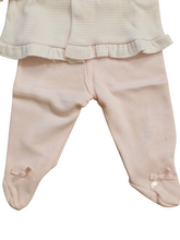 Cargar imagen en el visor de la galería, Conjunto 2 piezas &quot;bebe lacito&quot; rosa bebe 0 a 6 meses | Canastilla