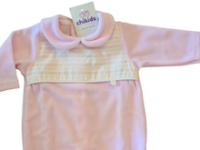 Cargar imagen en el visor de la galería, Pelele &quot;ref 04&quot;Rosa terciopelo | Canastilla