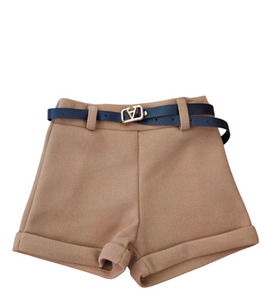 Conjunto 3 piezas " Sofia" camel 4 a 14 años