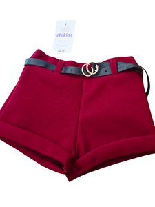 Conjunto "Love Lara" granate 4 a 14 años