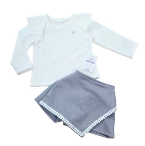 Conjunto falda pantalón 