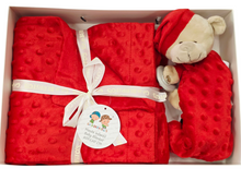 Cargar imagen en el visor de la galería, Set mantita extra suave+dou dou roja | Interbaby o Gamberritos