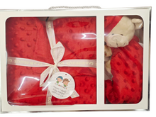 Cargar imagen en el visor de la galería, Set mantita extra suave+dou dou roja | Interbaby o Gamberritos