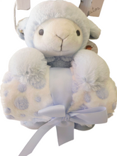 Cargar imagen en el visor de la galería, Pack peluche &quot;ovejita&quot; y manta 80x110 varios colores