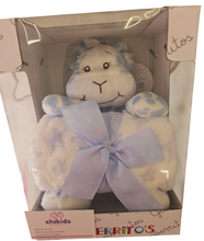 Cargar imagen en el visor de la galería, Pack peluche &quot;Jirafa&quot; y manta 80x110 varios colores