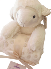 Cargar imagen en el visor de la galería, Pack peluche &quot;ovejita&quot; y manta 80x110 varios colores