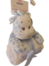 Cargar imagen en el visor de la galería, Pack peluche &quot;Jirafa&quot; y manta 80x110 varios colores