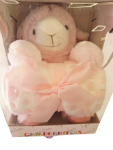 Cargar imagen en el visor de la galería, Pack peluche &quot;ovejita&quot; y manta 80x110 varios colores