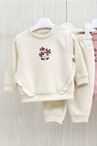 Chandal"florecita" varios colores 12 a 36 meses