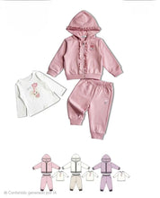 Cargar imagen en el visor de la galería, Chandal 3 piezas &quot;sweet flower&quot; 3 a 18 meses | varios colores