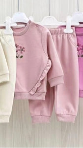 Chandal"florecita" varios colores 12 a 36 meses