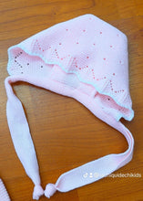 Cargar imagen en el visor de la galería, Conjunto lana 3 piezas rosa bebe 0 a 6 meses | Canastilla
