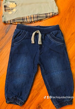 Cargar imagen en el visor de la galería, Conjunto polo verde 3 a 24 meses Ref. 2042 | Invierno