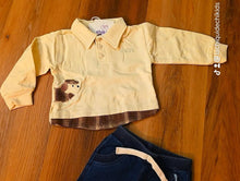 Cargar imagen en el visor de la galería, Conjunto polo marfil 3 a 24 meses Ref. 2042 | Invierno