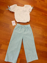 Cargar imagen en el visor de la galería, Conjunto "Ariel" verde 2 a 12 años ref 5092 | Primavera verano