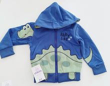 Cargar imagen en el visor de la galería, Chándal 3 piezas &quot;Dino Baby Like&quot; azul 1 a 5 años