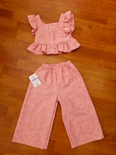 Cargar imagen en el visor de la galería, Conjunto "Adonaya" rosa 2 a 12 años ref:s5638| primavera verano