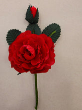 Cargar imagen en el visor de la galería, Flor flamenca infantil roja