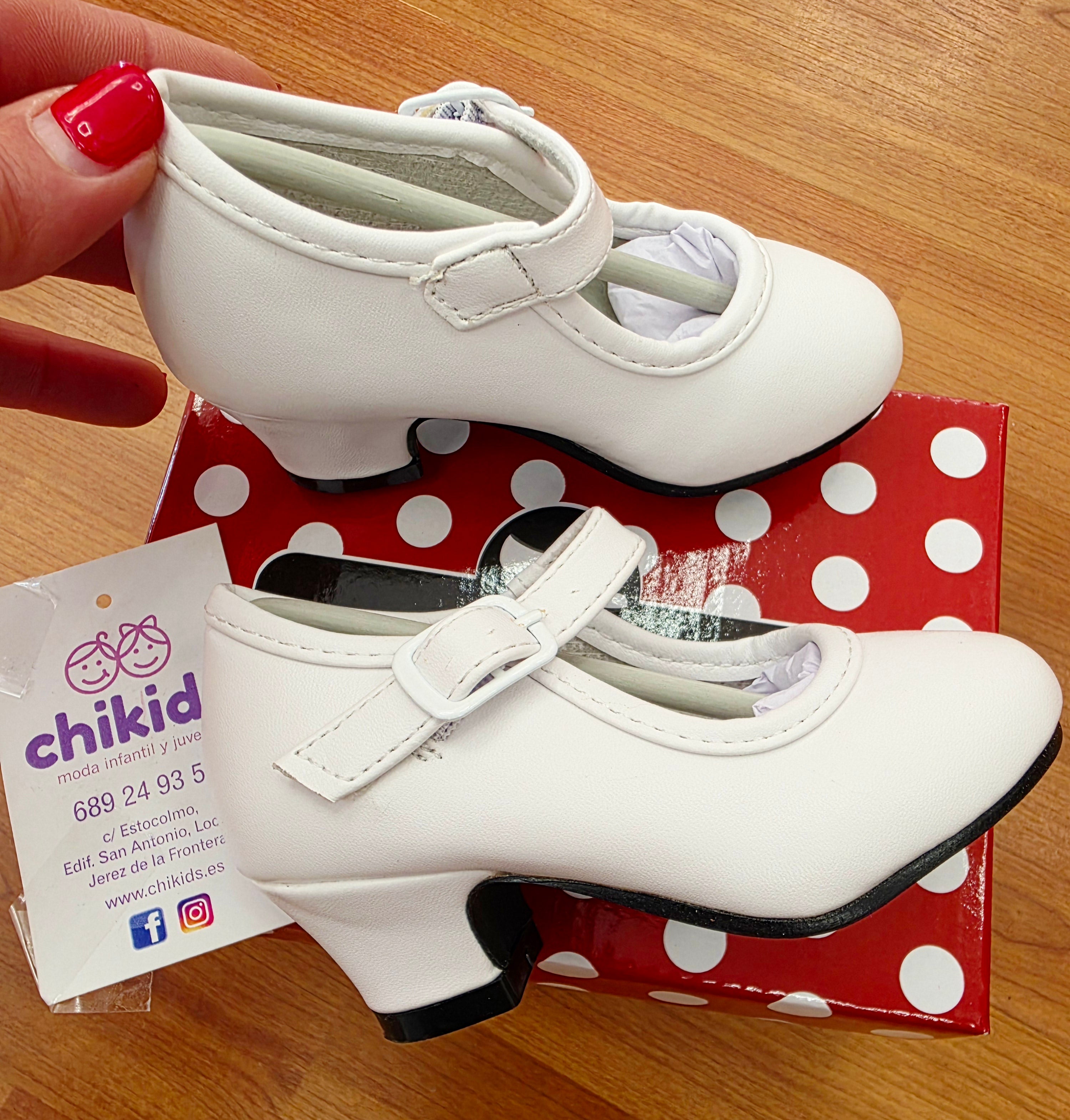 Niña Zapatos Rojos Purpurina NiÃ±a Vestir Niña Blancos Tacones De