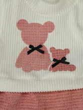 Cargar imagen en el visor de la galería, Vestido con bolso &quot;ositos&quot; 4 a 14 años