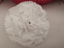 Cargar imagen en el visor de la galería, Flor flamenca pinza pico pato blanca