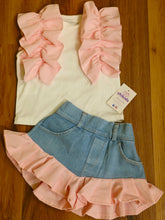 Cargar imagen en el visor de la galería, Conjunto "Ainara" 4 a 14 años rosa