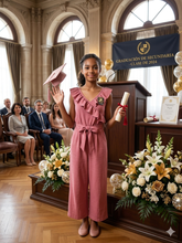 Cargar imagen en el visor de la galería, Mono Rosa nude 4 a 14 años "Nerea" | Colección primavera / verano